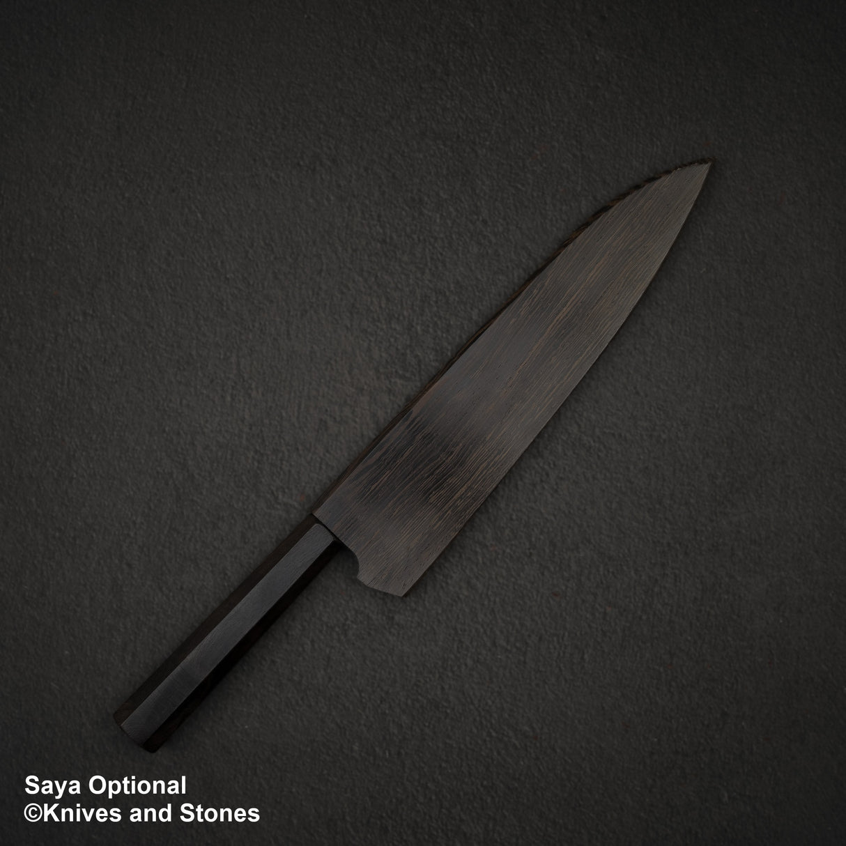 二唐刃物鍛造所 SG2 黒打ち 槌目 牛刀 240mm