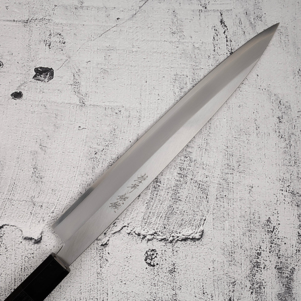 青木刃物製作所 銀三鋼 柳刃 270mm 左利き用 鞘付き