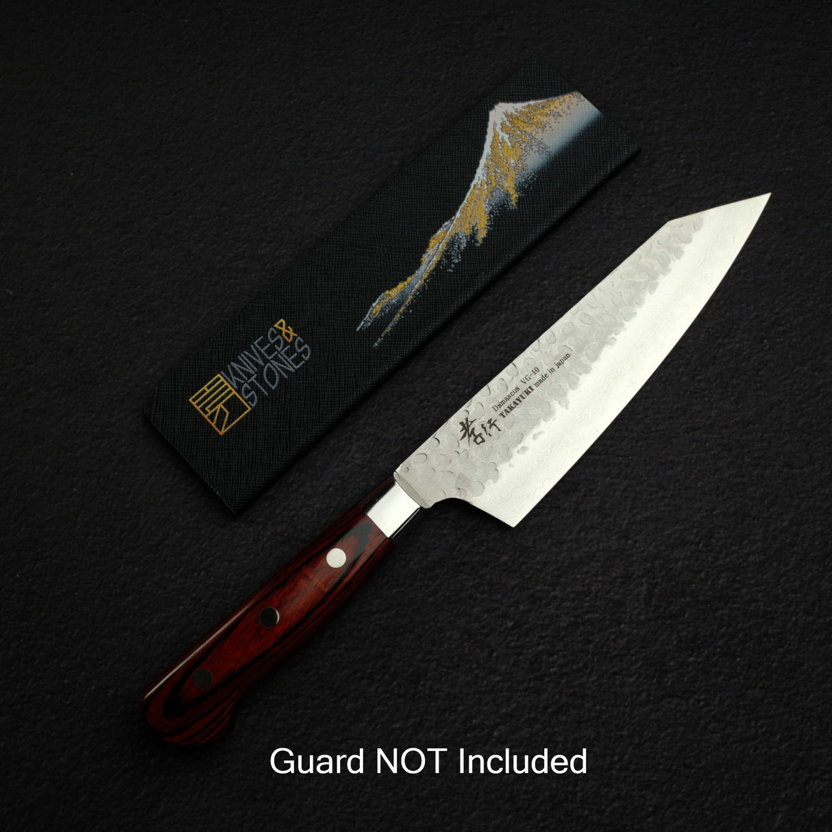 青木刃物製作所 VG10 33層ダマスカス 槌目 文化 160mm