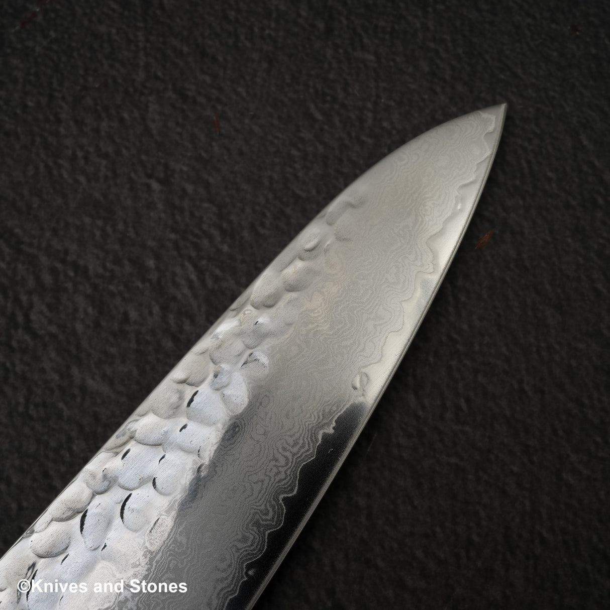 青木刃物製作所 V金10号 33層ダマスカス 牛刀 210mm