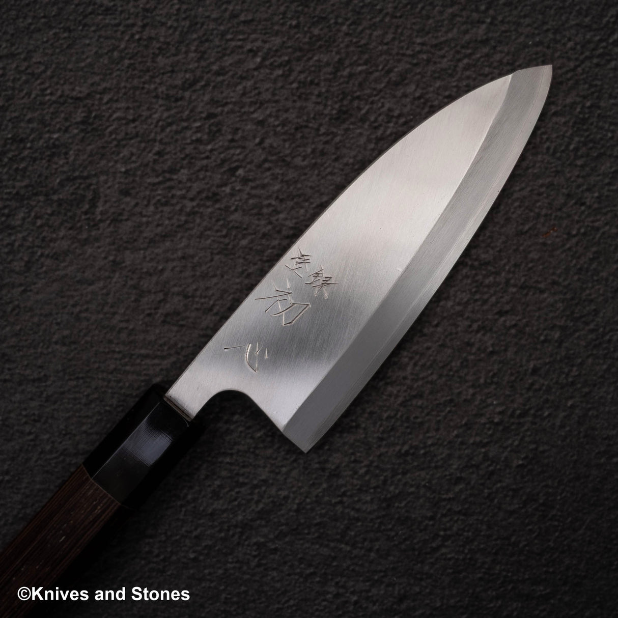 初心 x 明神利器制作所 白鷺 銀三鋼 出刃 150mm