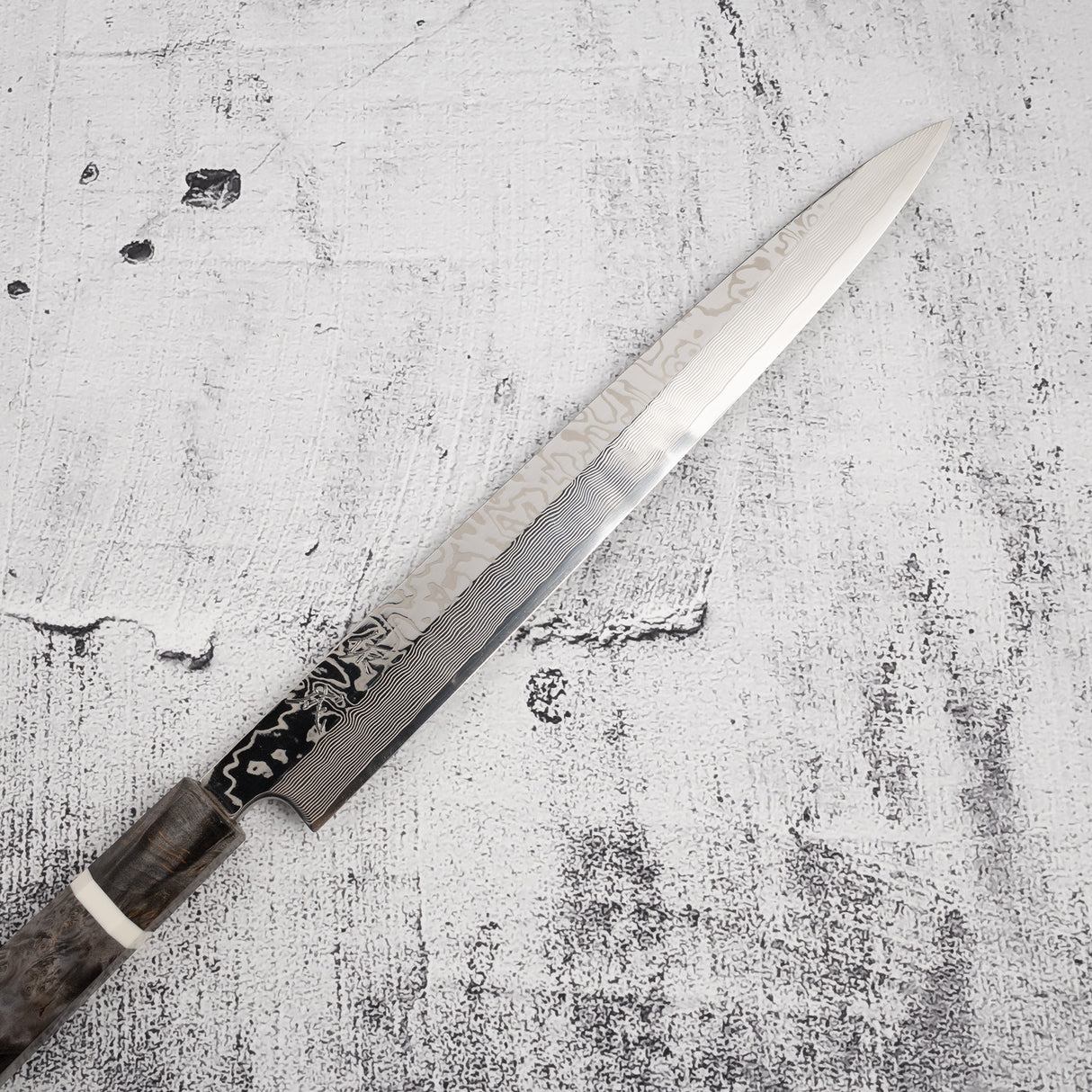 佑成 SRS-13 ダマスカス 柳刃 270mm 鏡面仕上げ 鞘付き