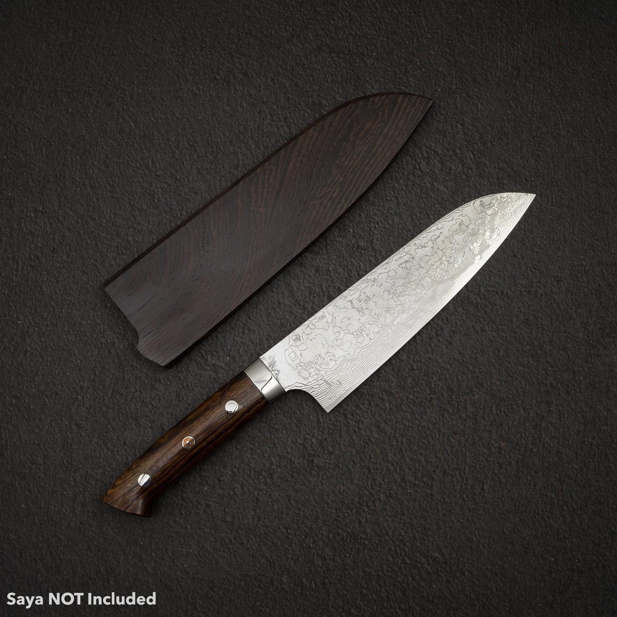 佐治打刃物 ダイヤモンドダマスカス R2 三徳 180mm