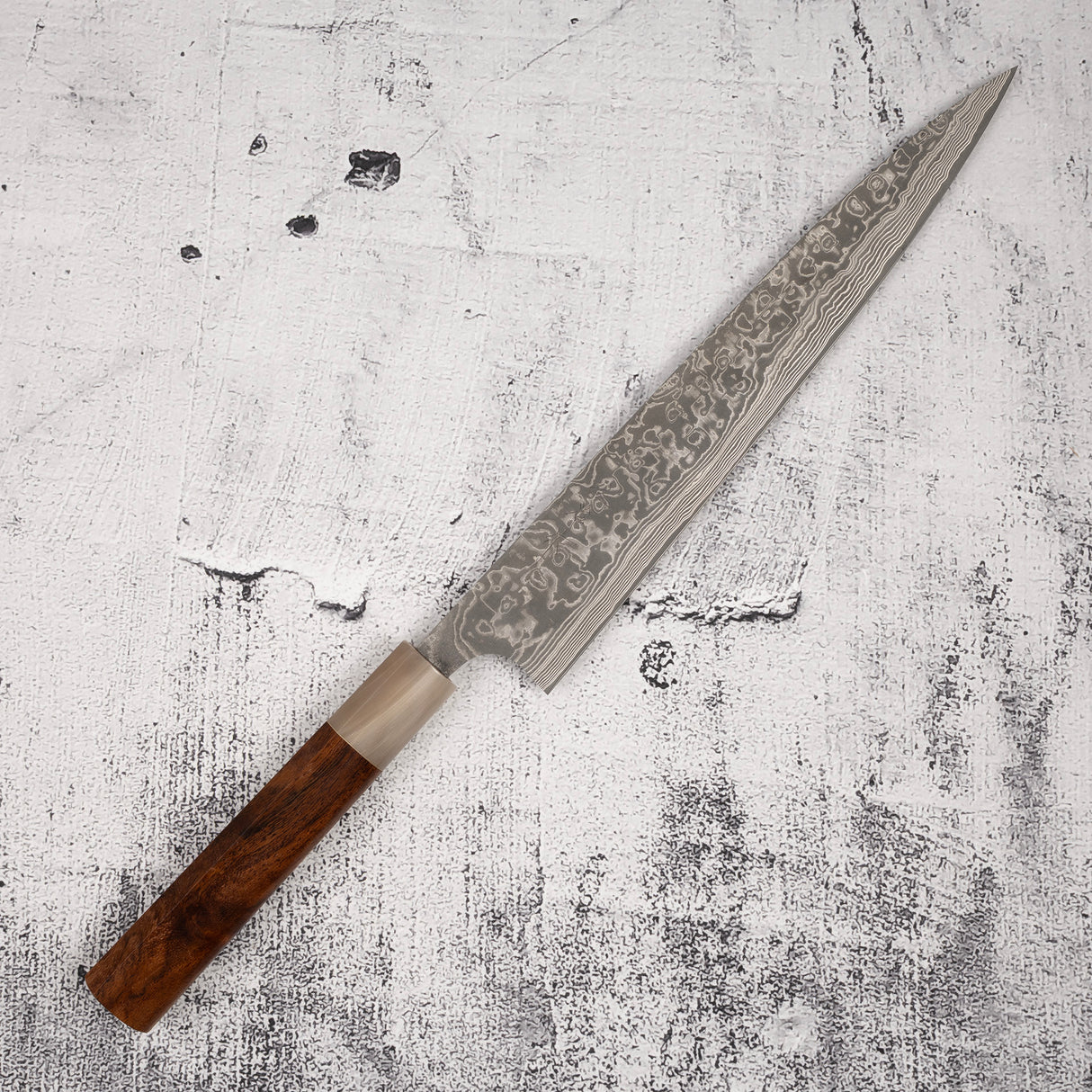 佐治打刃物 SG2 ブラックダマスカス 筋引 240mm
