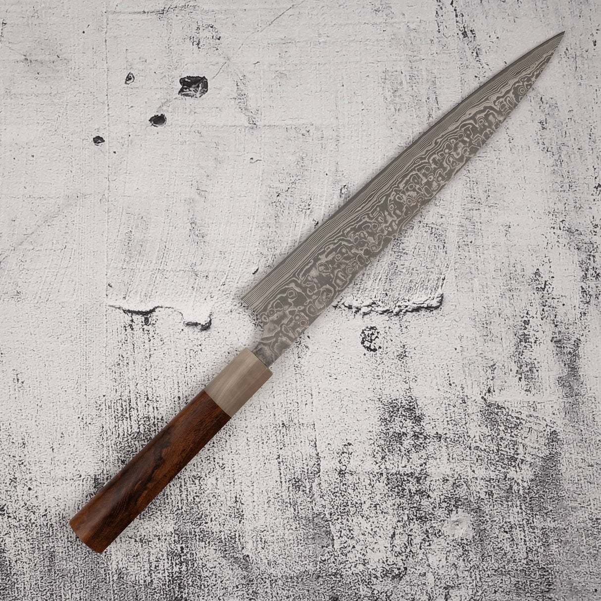 佐治打刃物 SG2 ブラックダマスカス 筋引 240mm