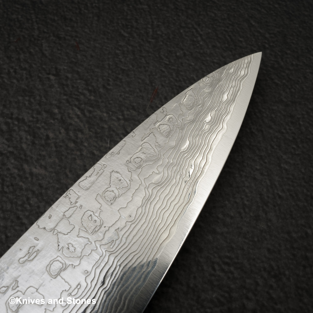 佐治打刃物 SG2 ダイヤモンドダマスカス 牛刀 240mm ターコイズハンドル
