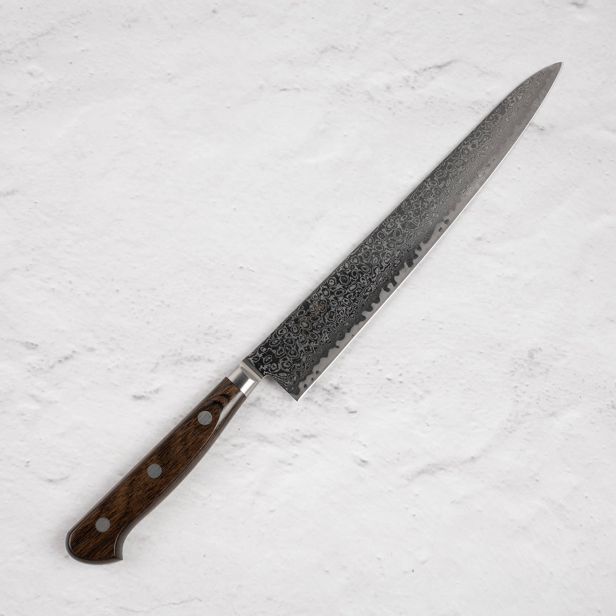 柴田 崇行 AUS10 ダマスカス 筋引 240mm