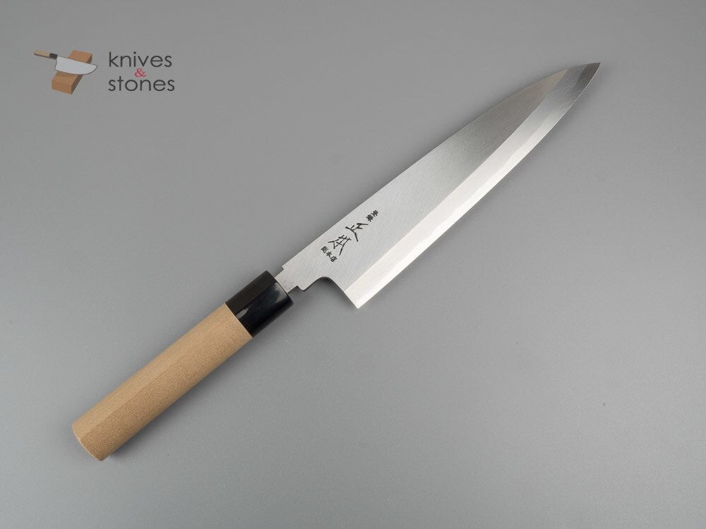正本·総本店 本霞 白二鋼 身卸出刃 240mm KS2324