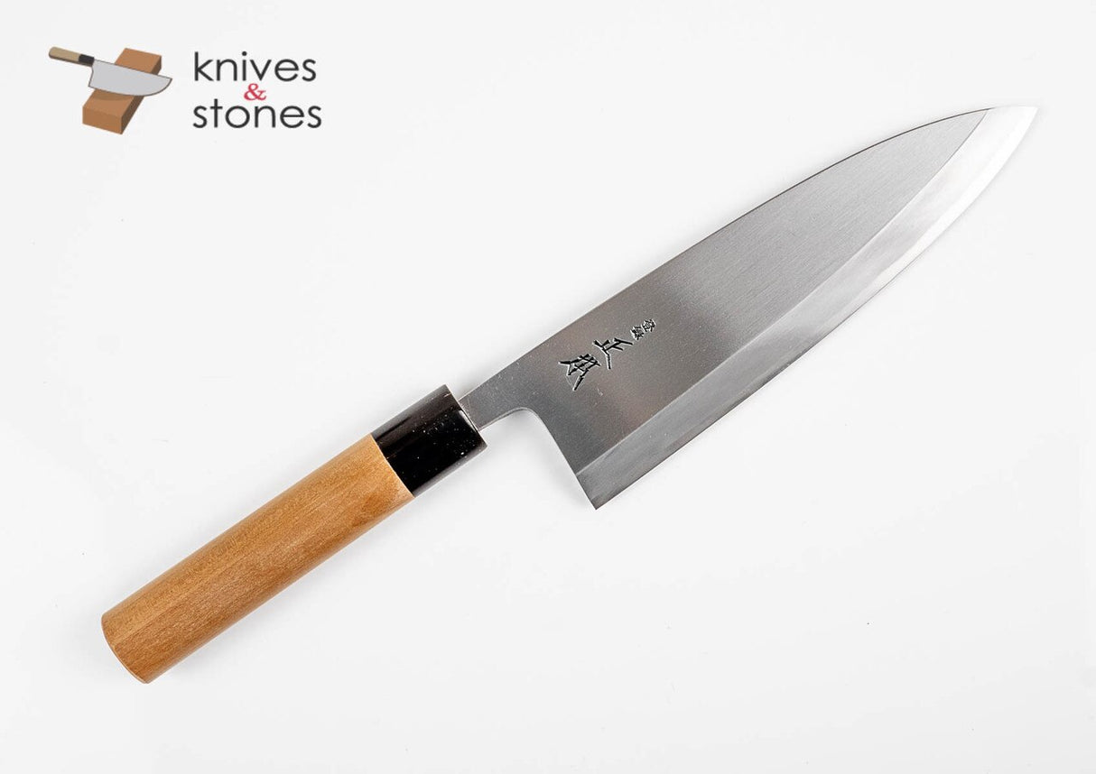 正本·総本店 霞 白二鋼 出刃 210mm KK2021