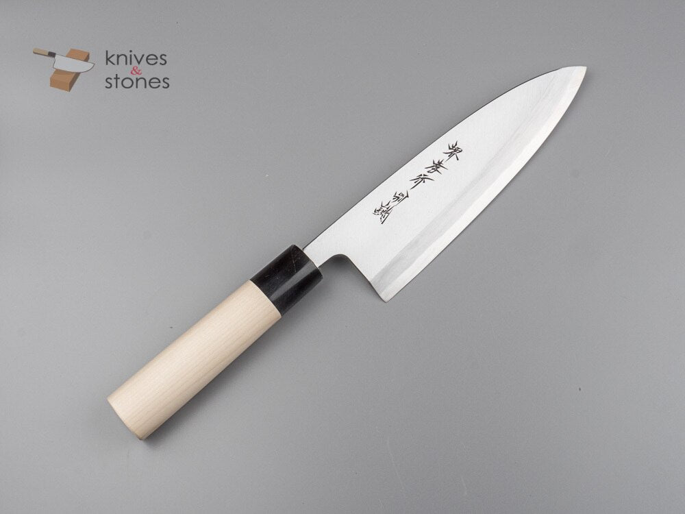 青木刃物製作所 特上 白二鋼 出刃 195mm