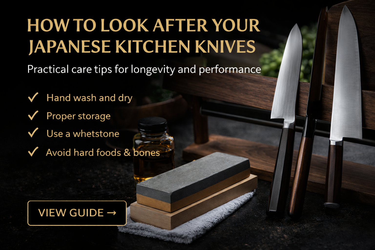 How to Look After Your Japanese Kitchen Knives