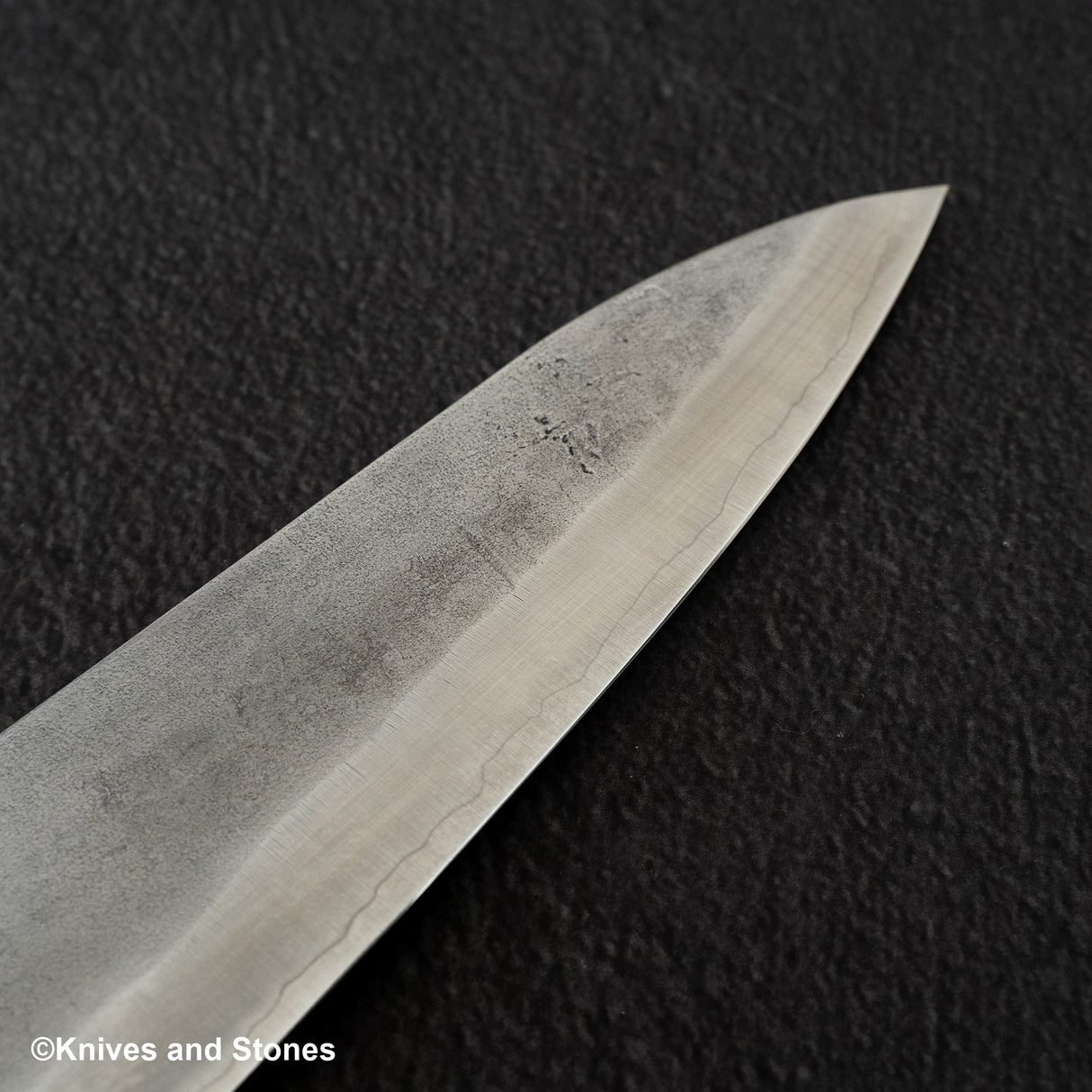田中一之刃物製作所 銀三鋼 梨地 牛刀 240mm