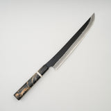 二唐刃物鍛造所 スーパーゴールド2 槌目黒打ち 筋引 270mm