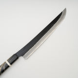 二唐刃物鍛造所 スーパーゴールド2 槌目黒打ち 筋引 270mm