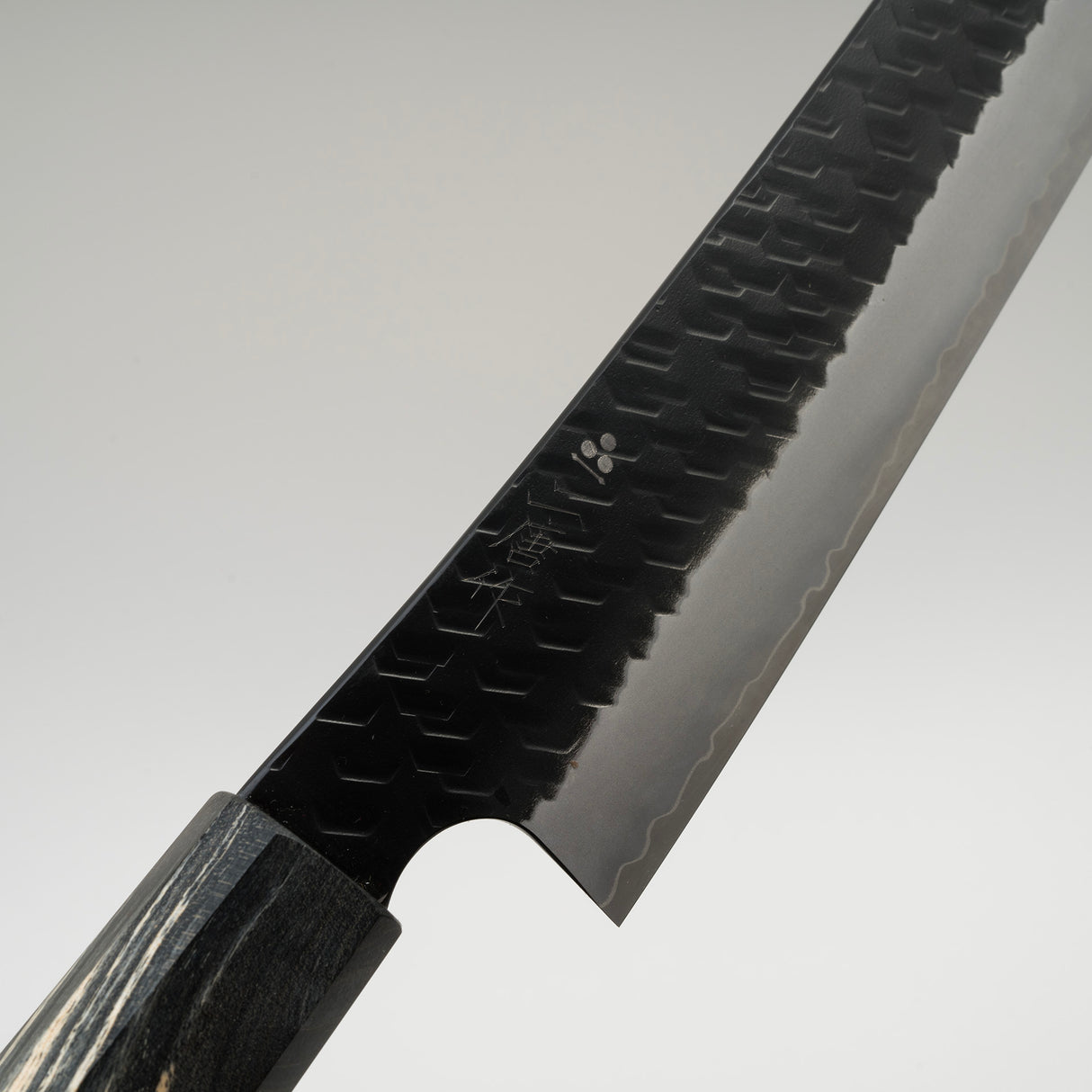 二唐刃物鍛造所 スーパーゴールド2 槌目黒打ち 筋引 270mm