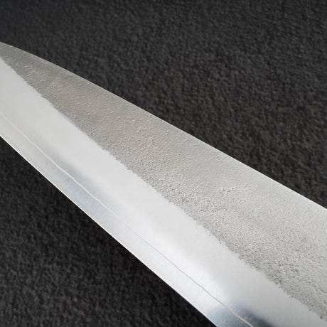 初心 x 吉金刃物 SKD合金工具鋼 梨地 牛刀 210mm エボニー柄