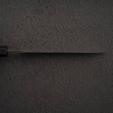 安立打刃物 青紙スーパー 槌目 黒打ち 文化 170mm