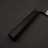 安立打刃物 青紙スーパー 槌目 黒打ち 菜切 165mm