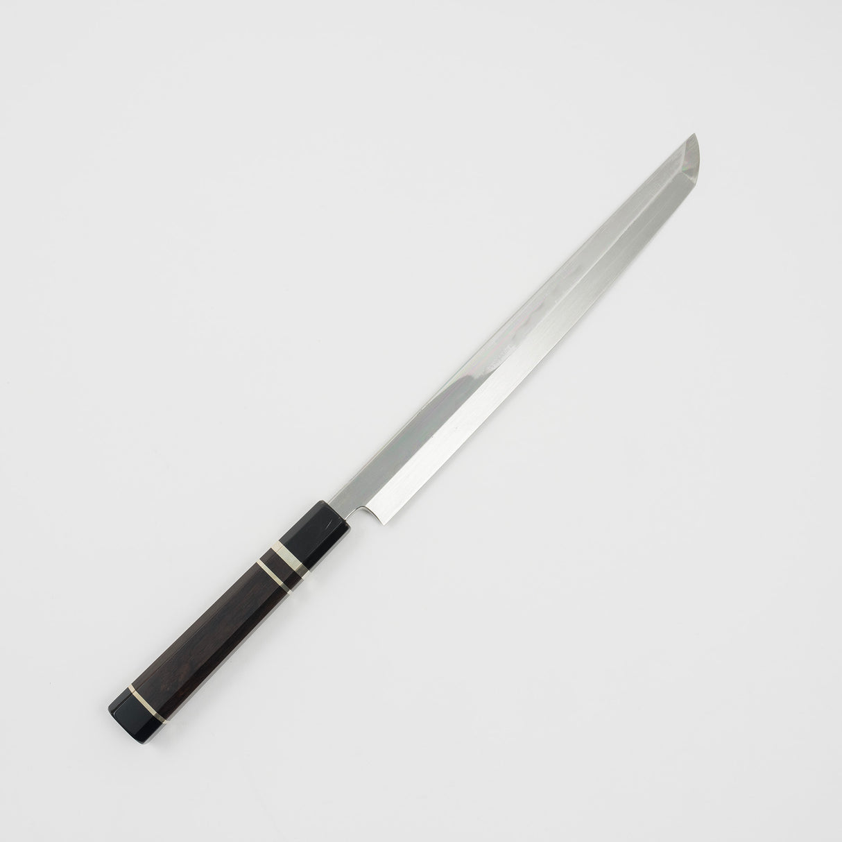 中川 白紙 本焼 先丸蛸引き 270mm 鏡面仕上げ