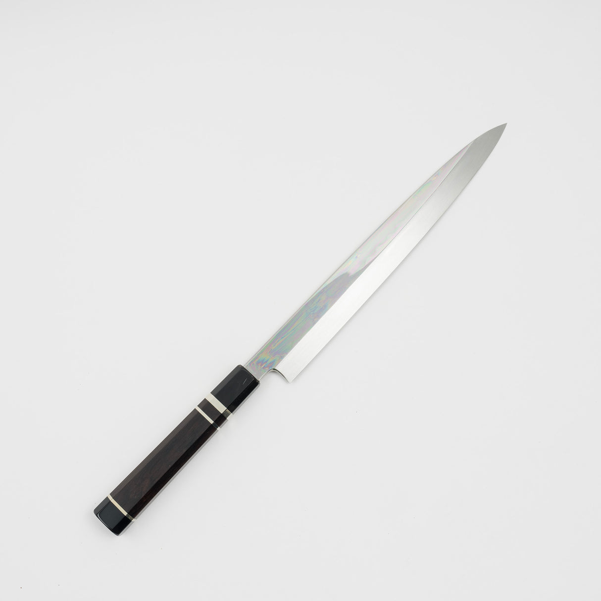 中川打刃物 白紙 本焼 柳刃 270mm ミラー仕上げ