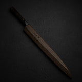 青木刃物製作所 飛燕 VG10 本焼 柳刃 300mm 鞘付き