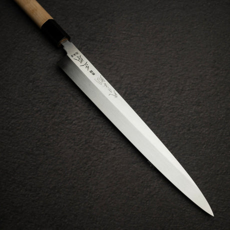 正本·総本店 本焼 白二鋼 柳刃 270mm 鞘付き HS0427