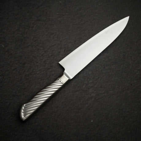 K&S AUS10 モノスチール 牛刀 180mm メタルハンドル
