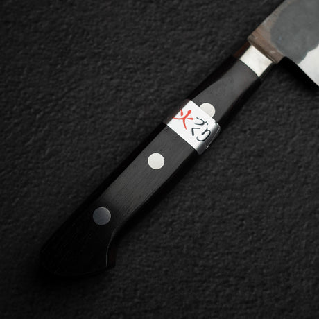 藤原照康刃物工芸 電化 青紙スーパー 黒打ち 筋引 240mm