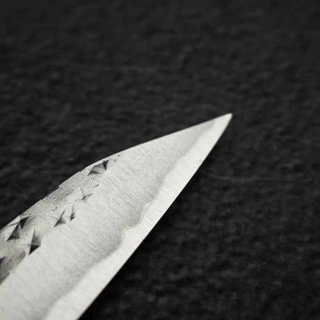 黒﨑打刃物 国産栄 AS ペティナイフ 130mm ターコイズ口金
