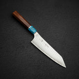 黒﨑打刃物 国産栄 AS 文化 170mm ターコイズ口金