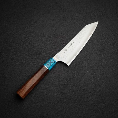 黒﨑打刃物 国産栄 AS 文化 170mm ターコイズ口金