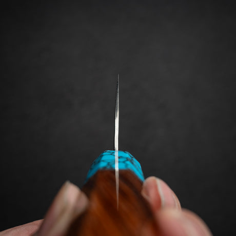 黒﨑打刃物 国産栄 AS 文化 170mm ターコイズ口金