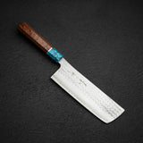 黒﨑打刃物 国産栄 AS 菜切 170mm ターコイズ口金