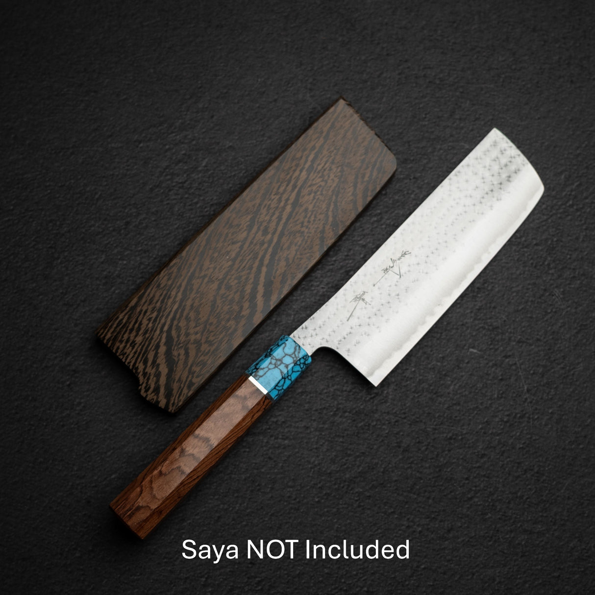 黒﨑打刃物 国産栄 AS 菜切 170mm ターコイズ口金