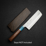 黒﨑打刃物 国産栄 AS 菜切 170mm ターコイズ口金