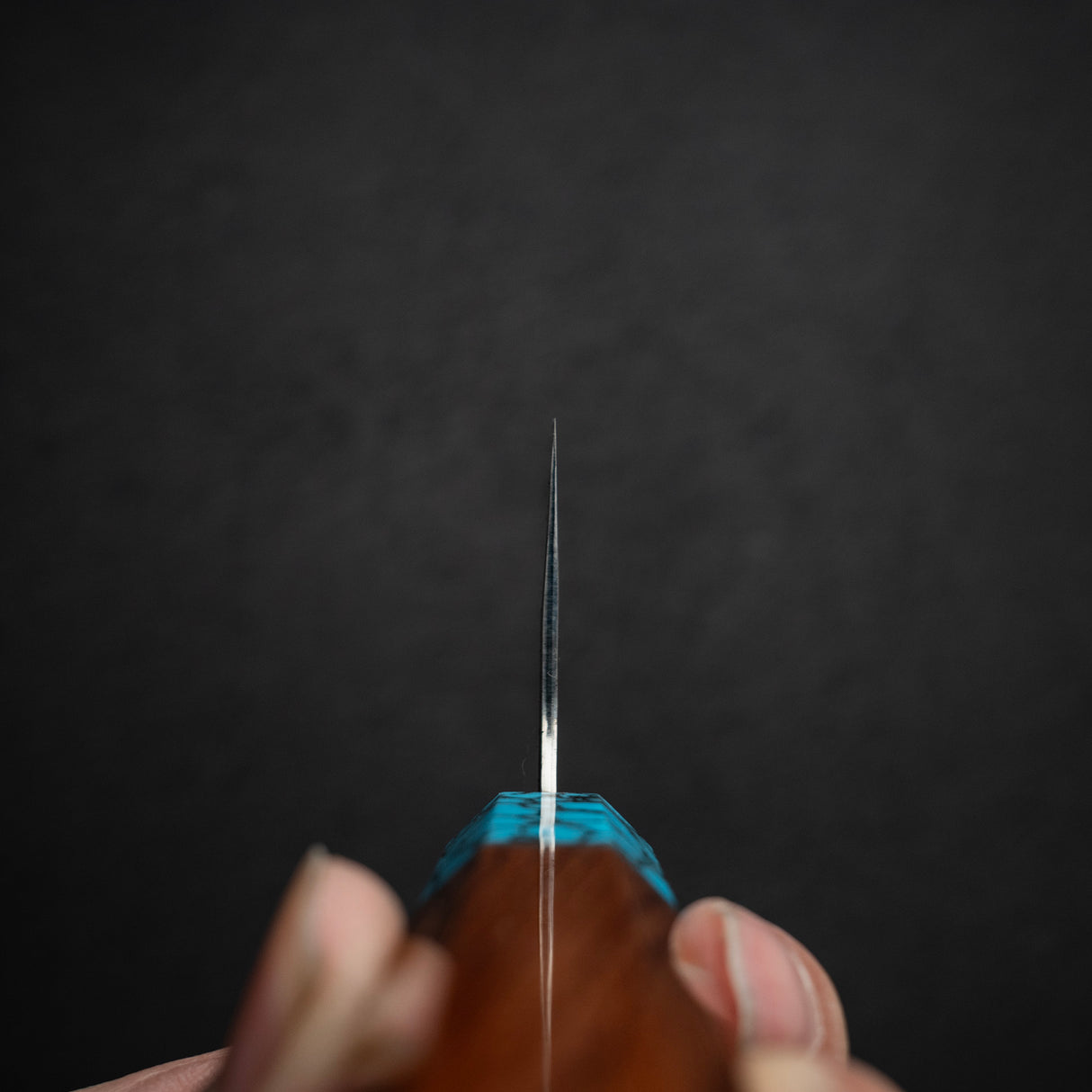 黒﨑打刃物 国産栄 AS 菜切 170mm ターコイズ口金