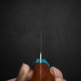 黒﨑打刃物 国産栄 AS 菜切 170mm ターコイズ口金