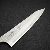黒﨑打刃物 国産栄 AS 切付牛刀 210mm ターコイズ口金