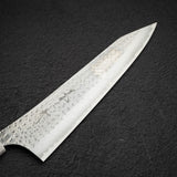 黒﨑打刃物 国産栄 青紙スーパー 切付牛刀 240mm ターコイズホワイト口金