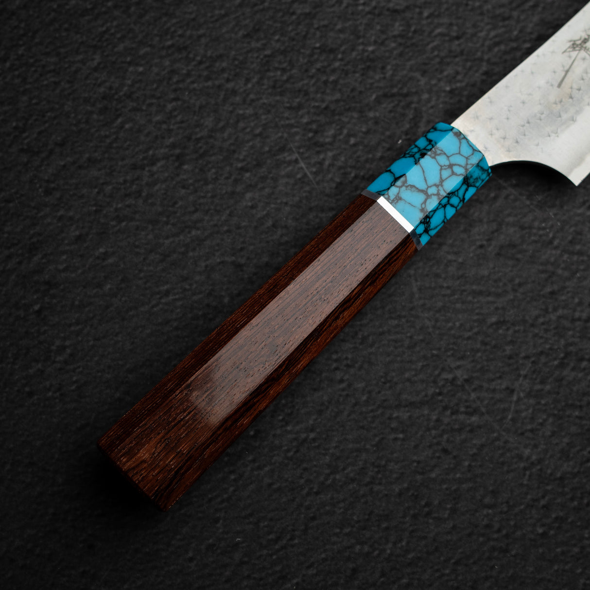 黒﨑打刃物 国産栄 AS 筋引 240mm ターコイズ口金