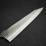 黒﨑打刃物 国産栄 青紙スーパー 切付牛刀 270mm ターコイズホワイト口金