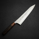 黒﨑打刃物 国産栄 青紙スーパー 切付牛刀 270mm ゴールド口金