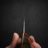 黒﨑打刃物 国産栄 青紙スーパー 切付牛刀 270mm ゴールド口金