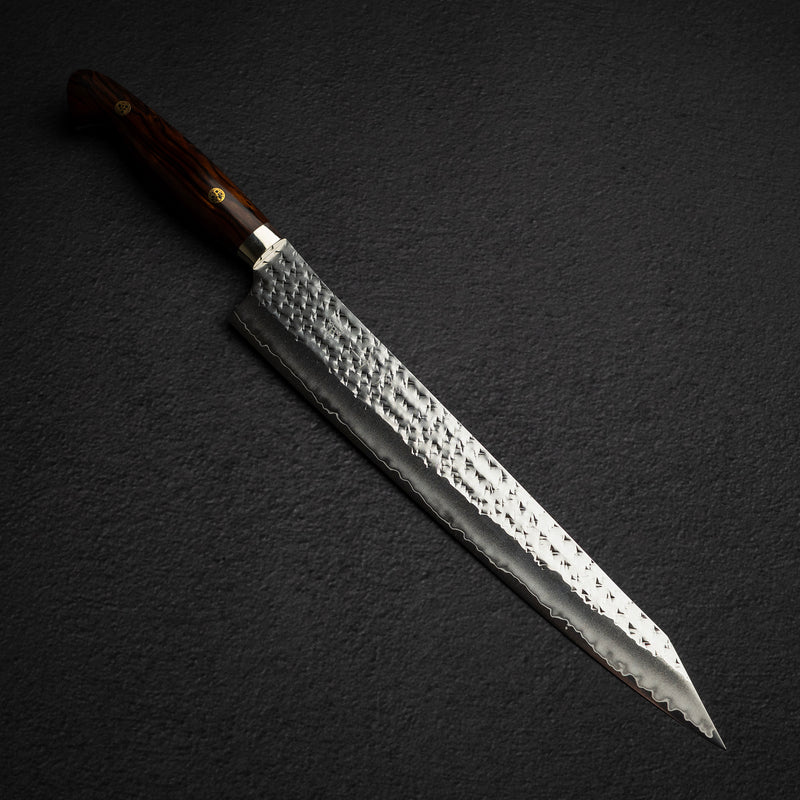 黒﨑打刃物 閃光 鋭 SG2 筋引 270mm アイアンウッド洋柄