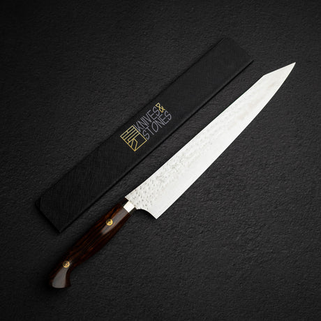 黒﨑打刃物 閃光 鋭 SG2 筋引 270mm アイアンウッド洋柄