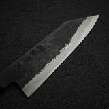 田中 青二鋼 黒打ち 槌目 ステンレスクラッド 文化 165mm