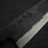田中 青二鋼 黒打ち 槌目 ステンレスクラッド 文化 165mm