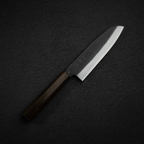 初心 青鍛え 青二鋼 黒打ち 三徳 165mm