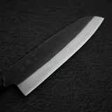 初心 青鍛え 青二鋼 黒打ち 三徳 165mm