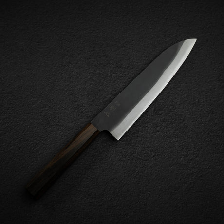 初心 青鍛え 青二鋼 黒打ち 牛刀 210mm